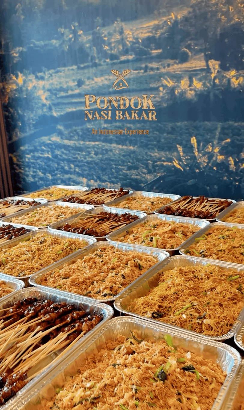 When Pondok Nasi Bakar caters, no one leaves hungry 😋