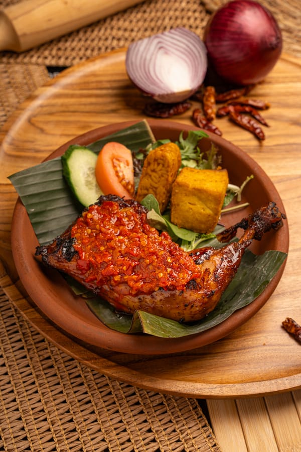 Ayam Bakar Rujak Sauce